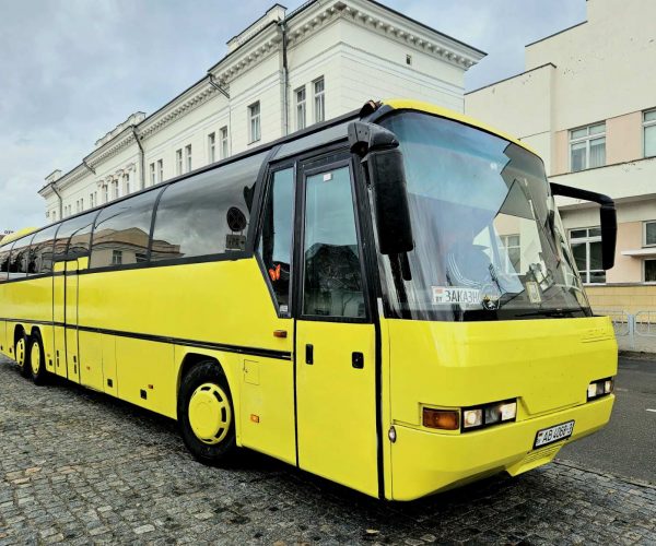 neoplan жёлтый заказать автобус в гомеле